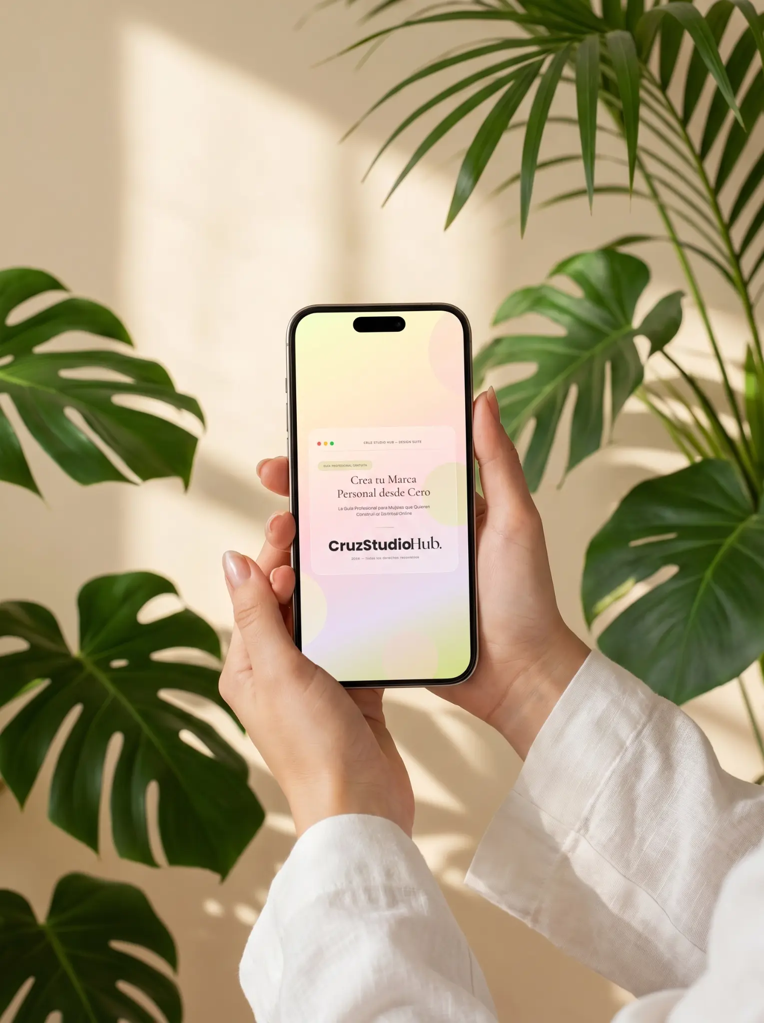 Guía: Crea tu Marca Personal desde Cero — vista en celular